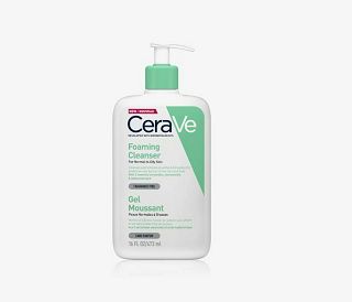 CeraVe - PJENASTI GEL - za čišćenje normalne i masne kože, 473 ml 