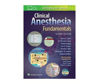 CLINICAL ANESTHESIA FUNDAMENTALS 2E, Sam R. Sharar MD, Bruce F. Cullen MD, M. Christine Stock MD, Rafael Ortega MD, Natalie F. Holt