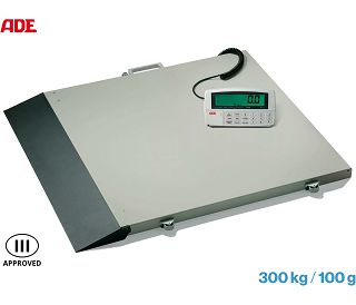 DIGITALNA VAGA ZA INVALIDSKA KOLICA ADE M500020, KLASA III, do 300 kg